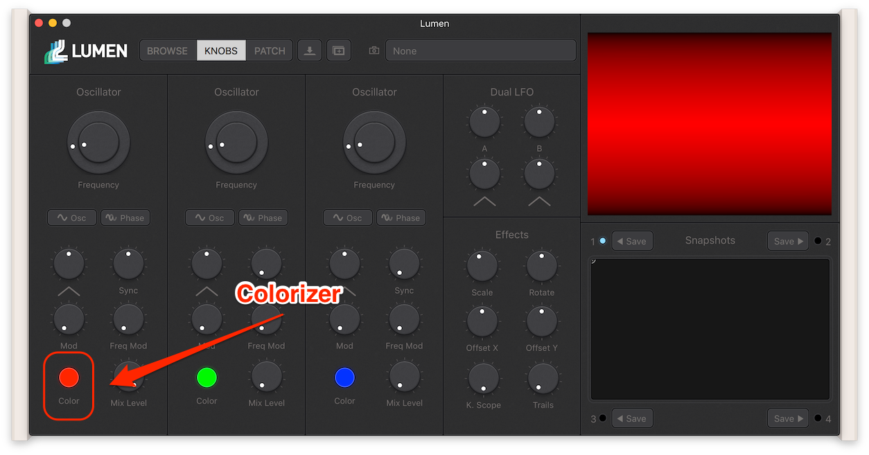 Colorizer Control Screenshot